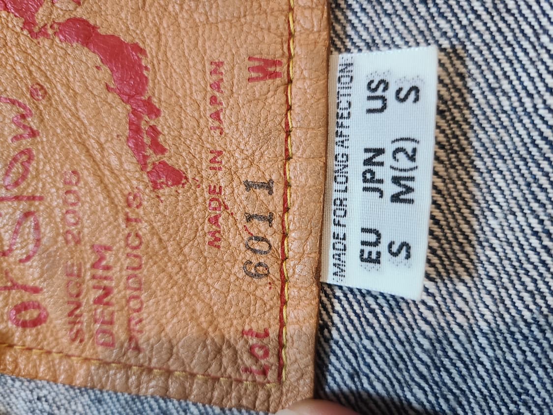 오어슬로우 1세대 데님 거의 새거 상품이미지4