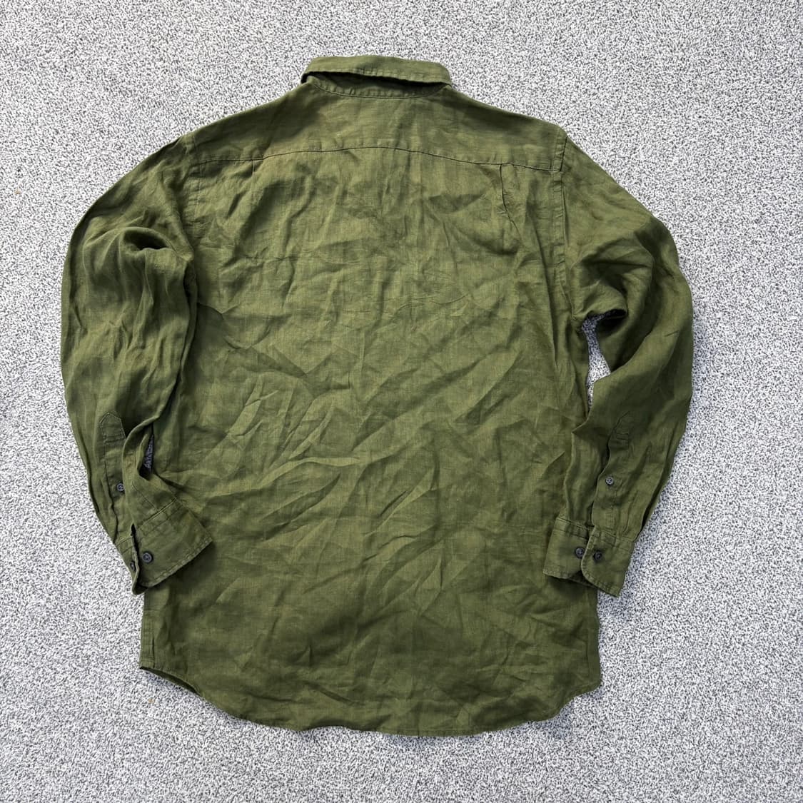 L 유니클로 남성 린넨 셔츠 남방 0407J 상품이미지3