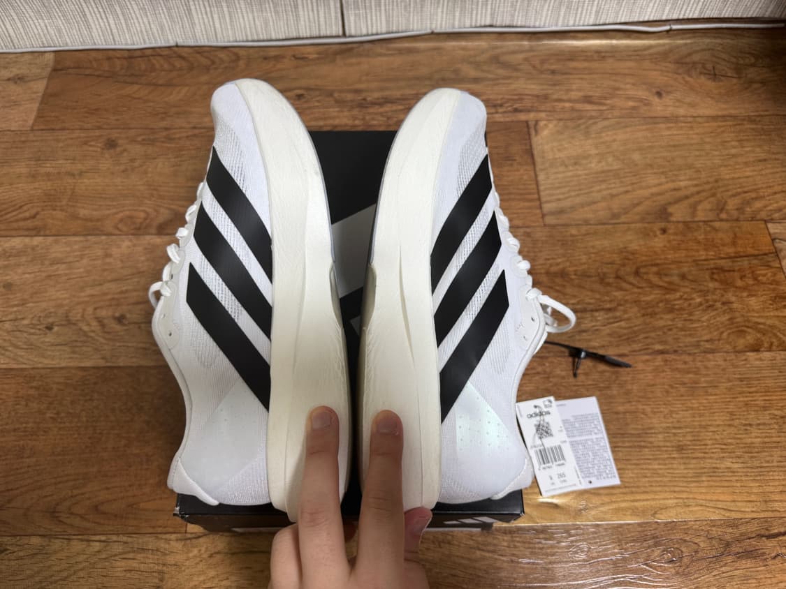 [275] 아디다스 아디제로 EVO SL 흰검 러닝화 상품이미지3