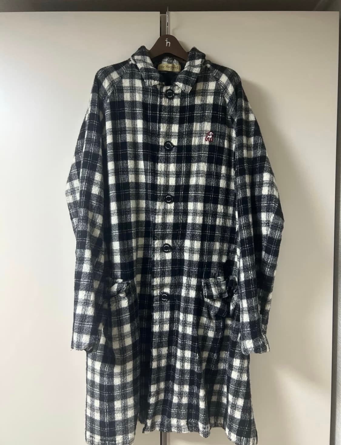 언더커버 더 쉐퍼드 축융 울 코트 2 상품이미지1