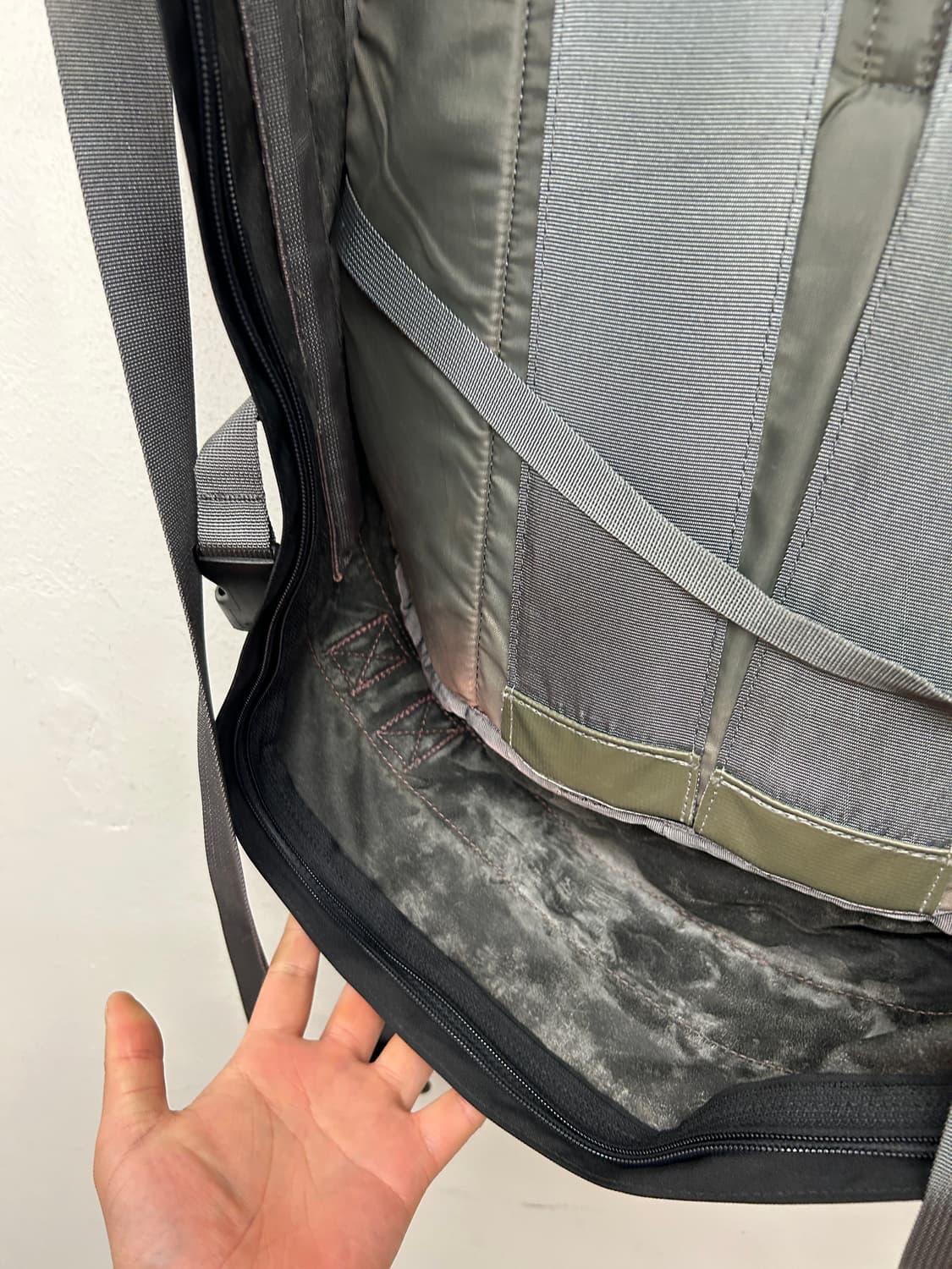 90s 몽벨 3way 더플백 백팩 겸용 가방 상품이미지9