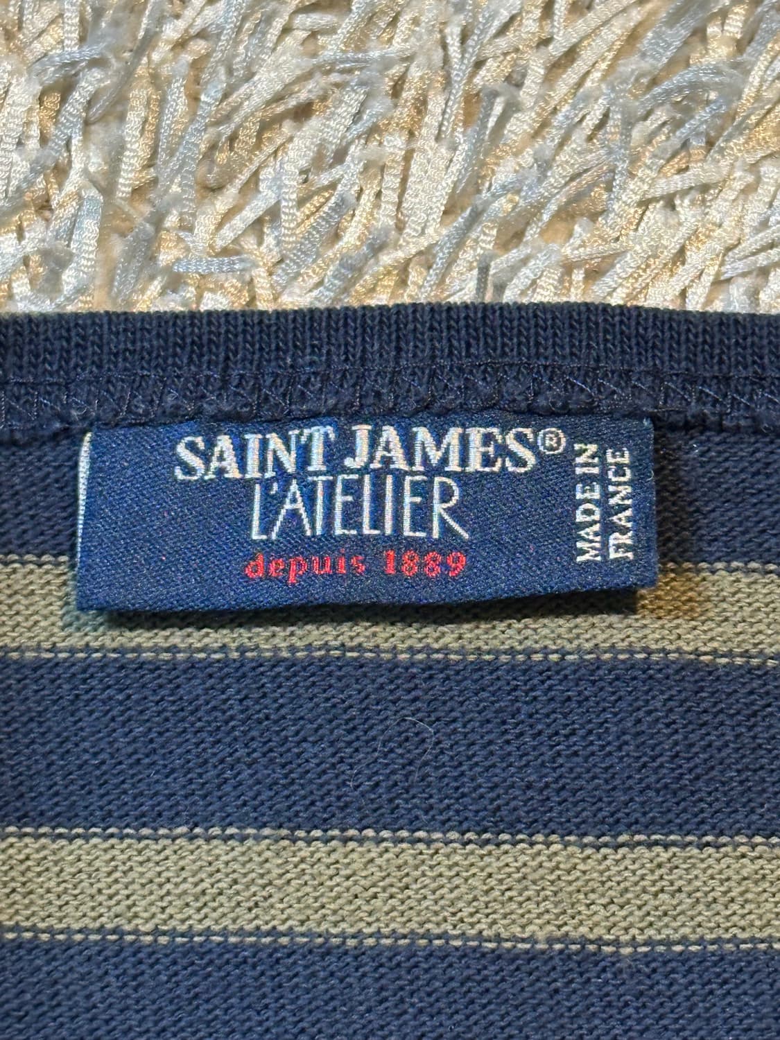 세인트제임스 SAINT JAMES 길도 스트라이프 긴팔 티셔츠 상품이미지4