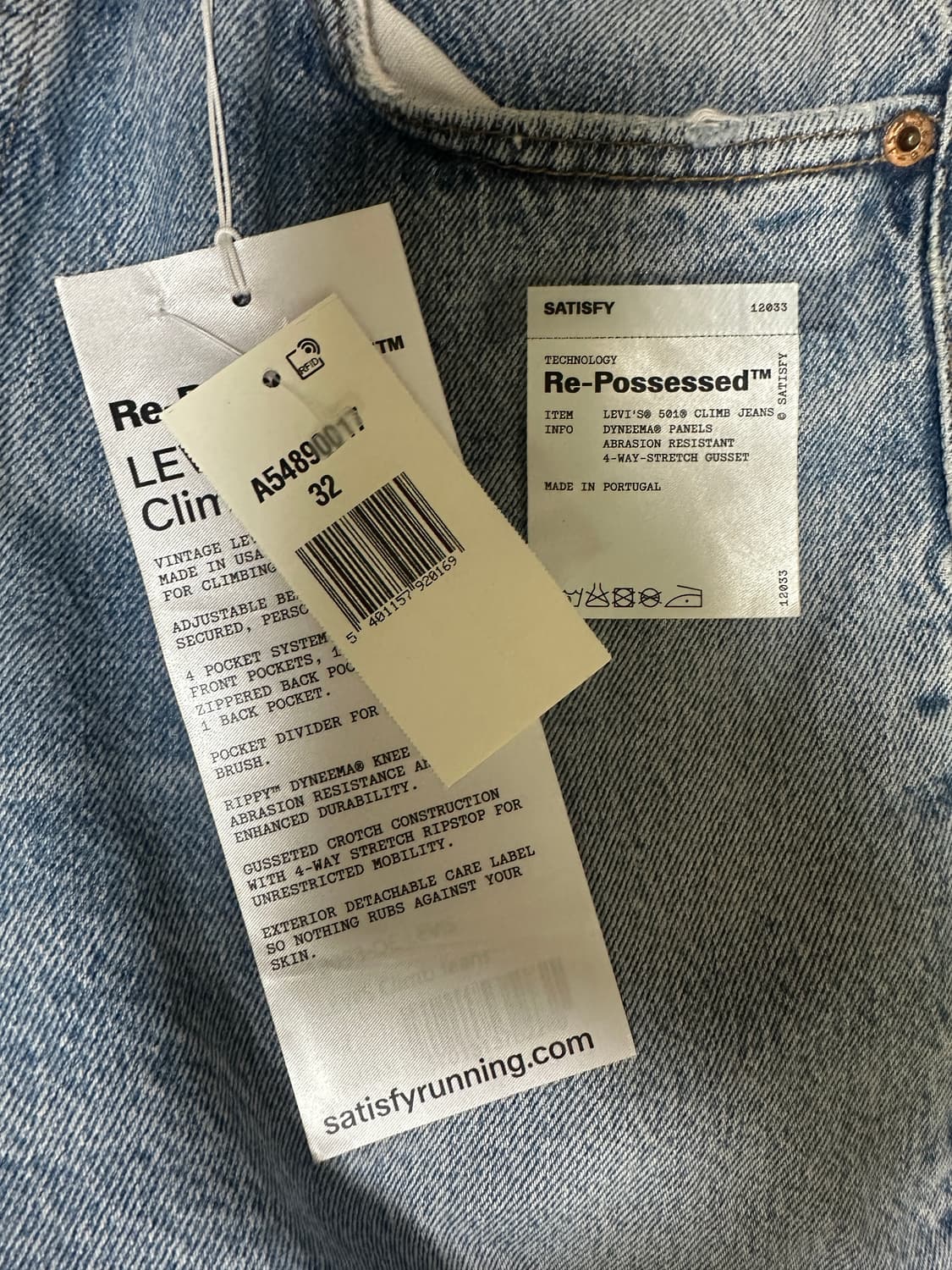 (32) 새티스파이 x 리바이스 satisfy levis 세티스파이 판매 상품이미지3