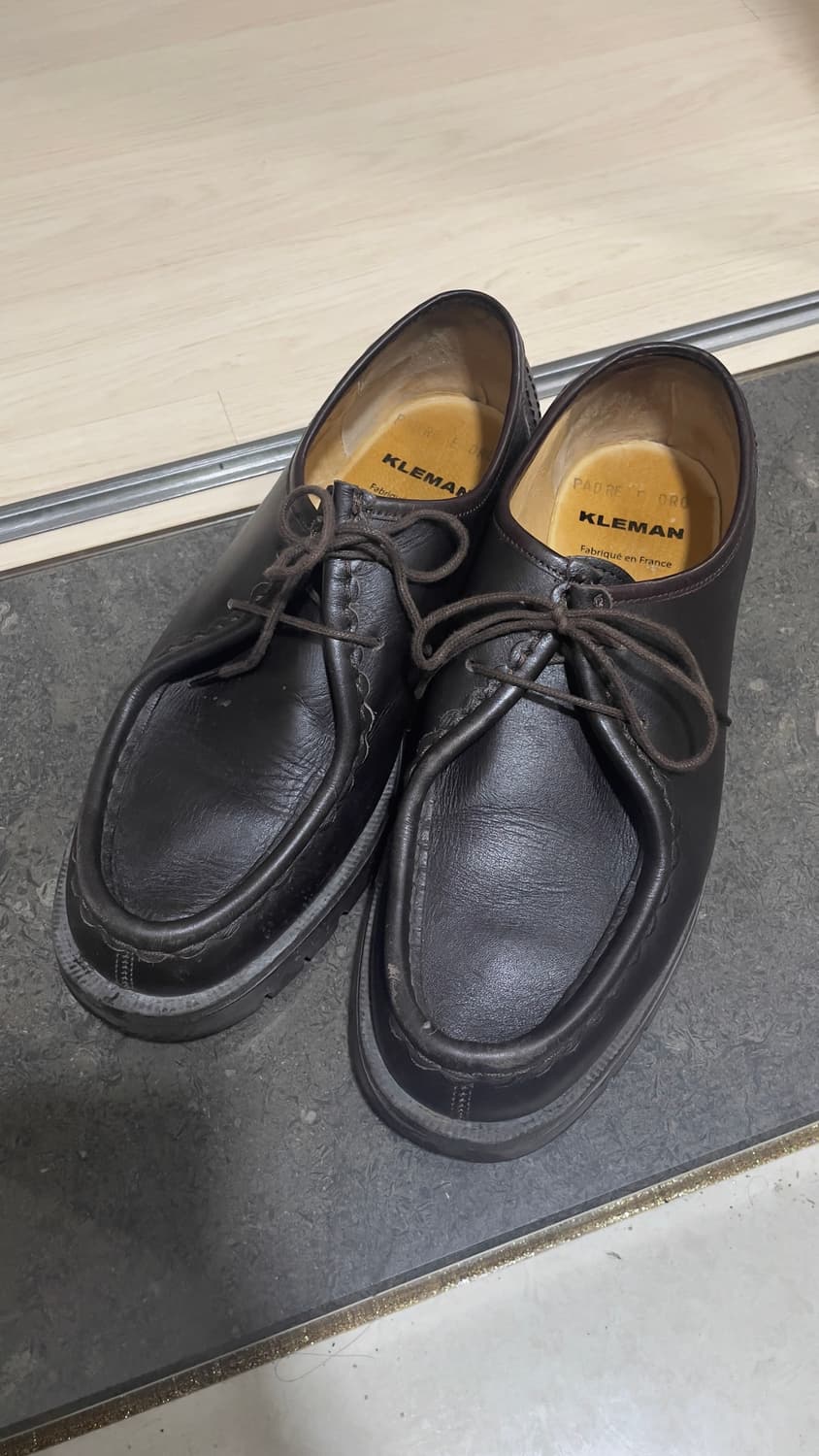 KLEMAN 클레망 파드레 금카엘 파라부트 브라운 티롤리안 슈즈 구두 상품이미지7