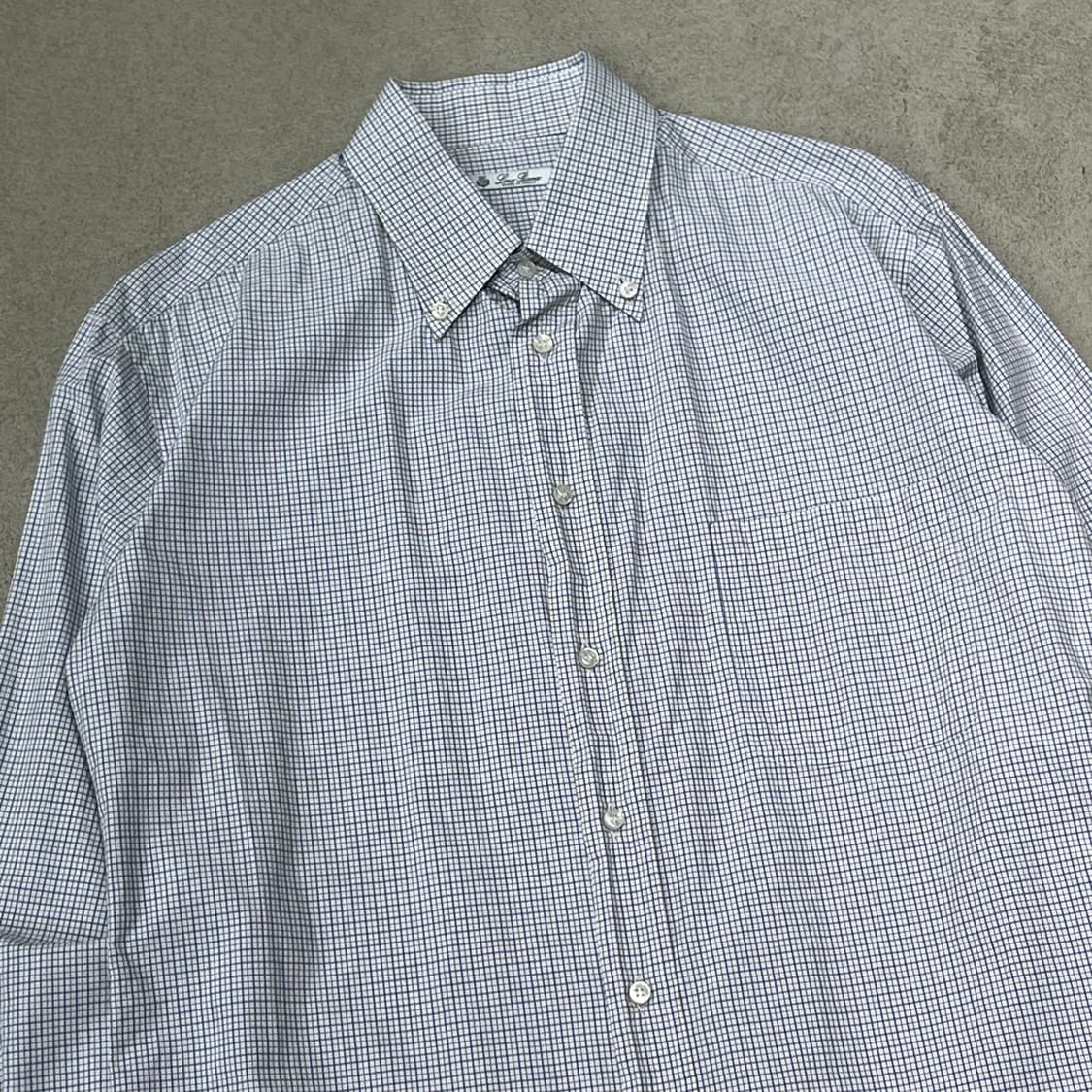  로로피아나 체크셔츠 s10399 상품이미지3