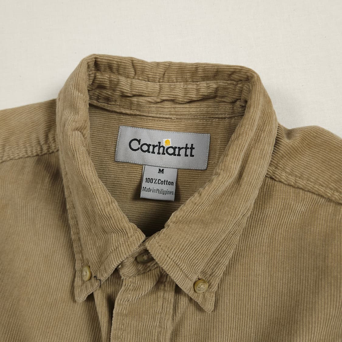L(100) 칼하트 리워크 코듀로이셔츠 브라운 상품이미지4