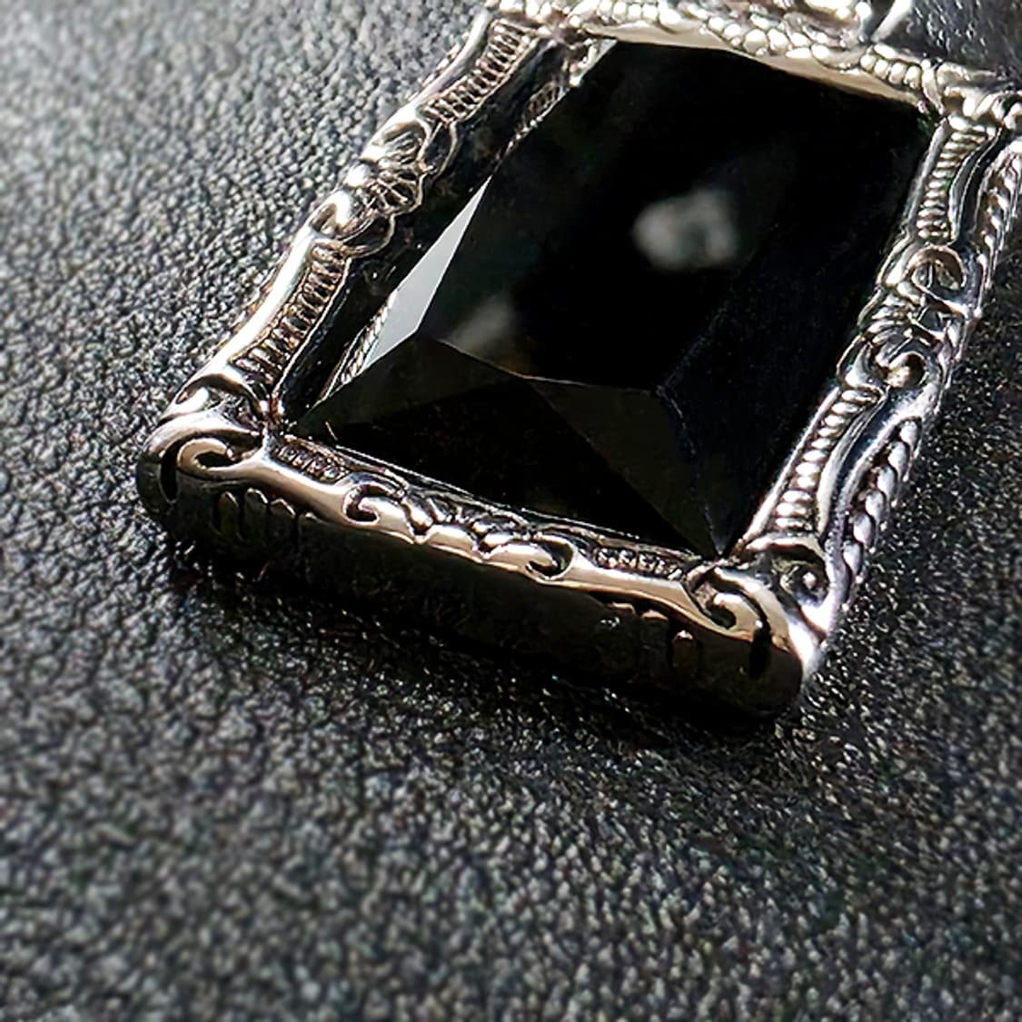 Darkpane 티타늄 펜던트 빈티지 엔틱 바로크 고딕 남자 목걸이 상품이미지2