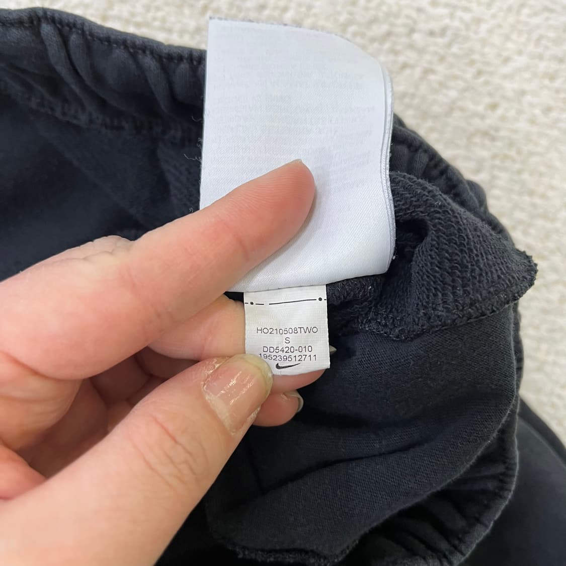 S 나이키 스우시 트레이닝 바지 0316M 상품이미지4