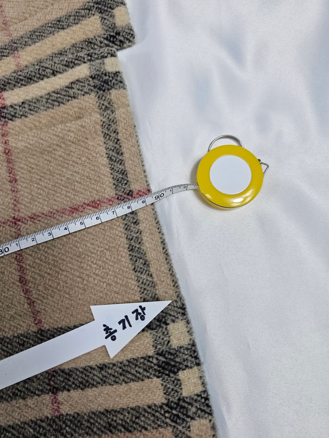 버버리체크더블코트 상품이미지5