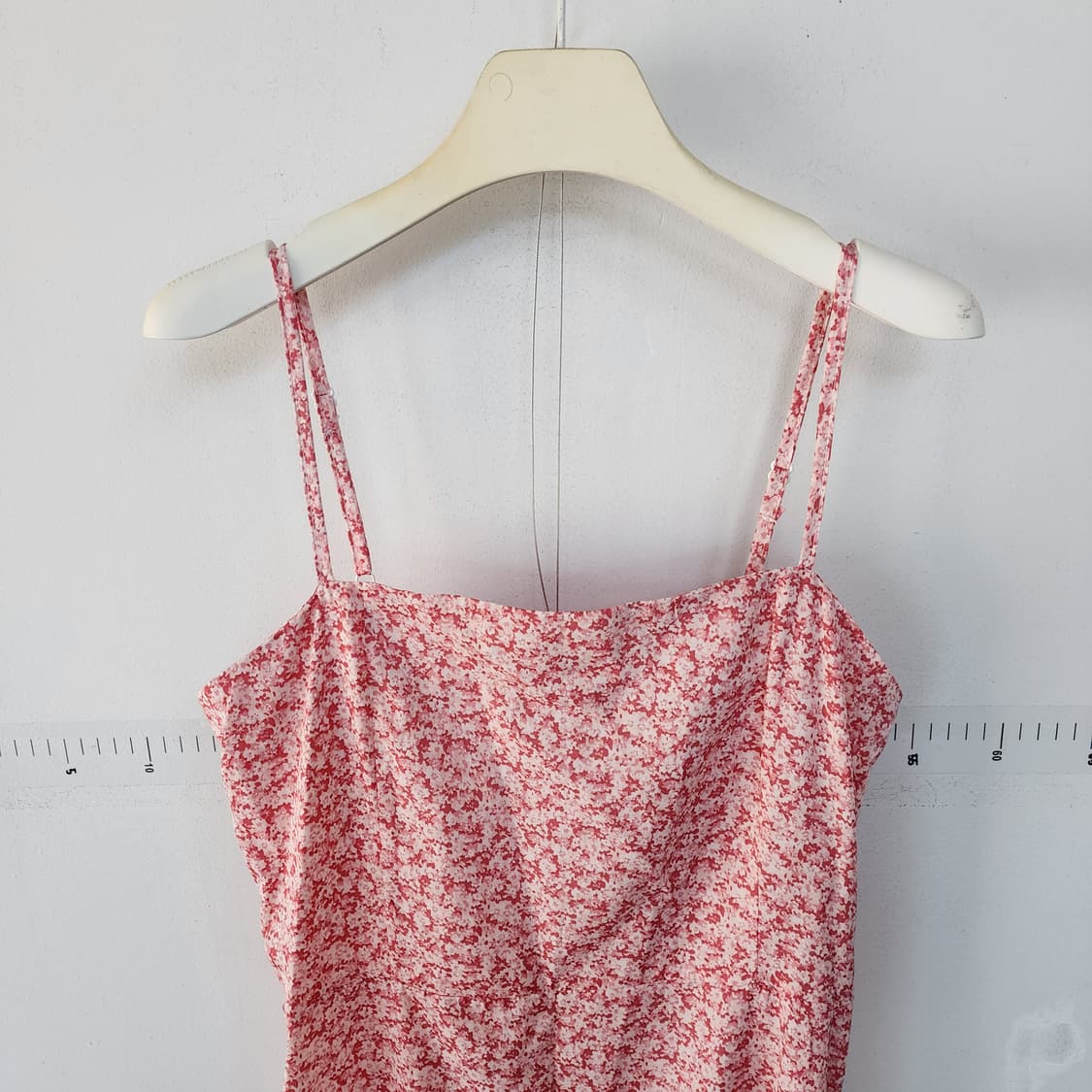 수입 스모키 밴딩 플라워 롱 원피스 상품이미지2