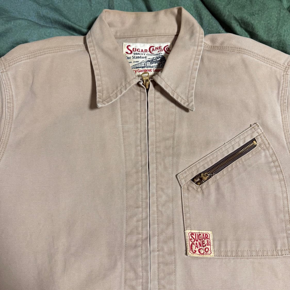 [40]슈가케인 Sugar cane 리복각 Lee 91b 워크 자켓 상품이미지3