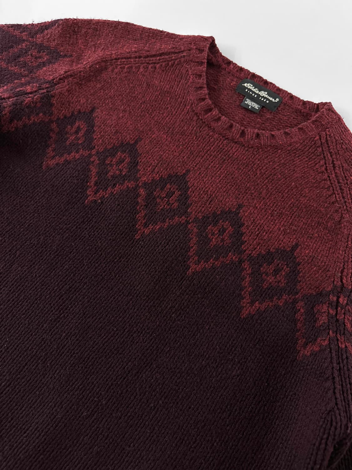 빈티지 에디바우어 패턴 스웨터 상품이미지5
