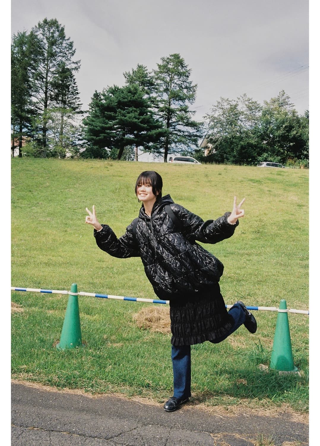 페스토 퀼티드 아노락 블랙 상품이미지2