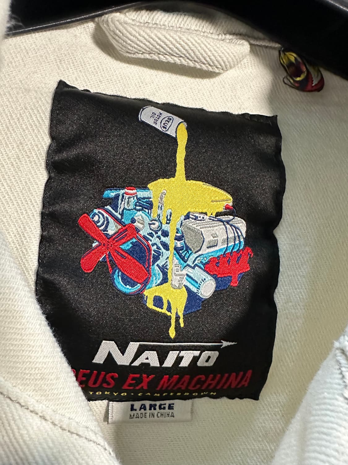 데우스 엑스마키나 패치 트러커자켓 처분  상품이미지3