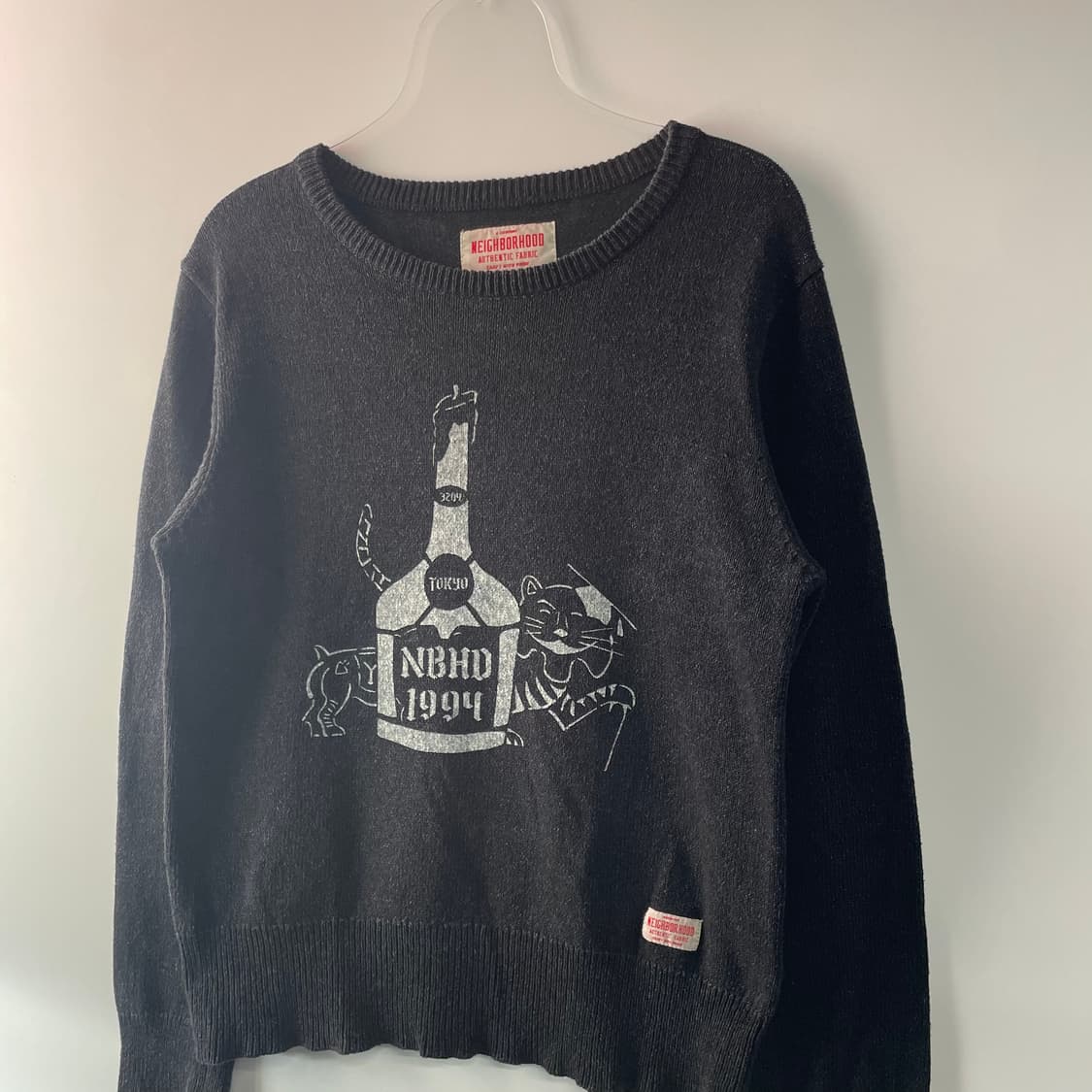 네이버후드 코튼 니트 상품이미지3