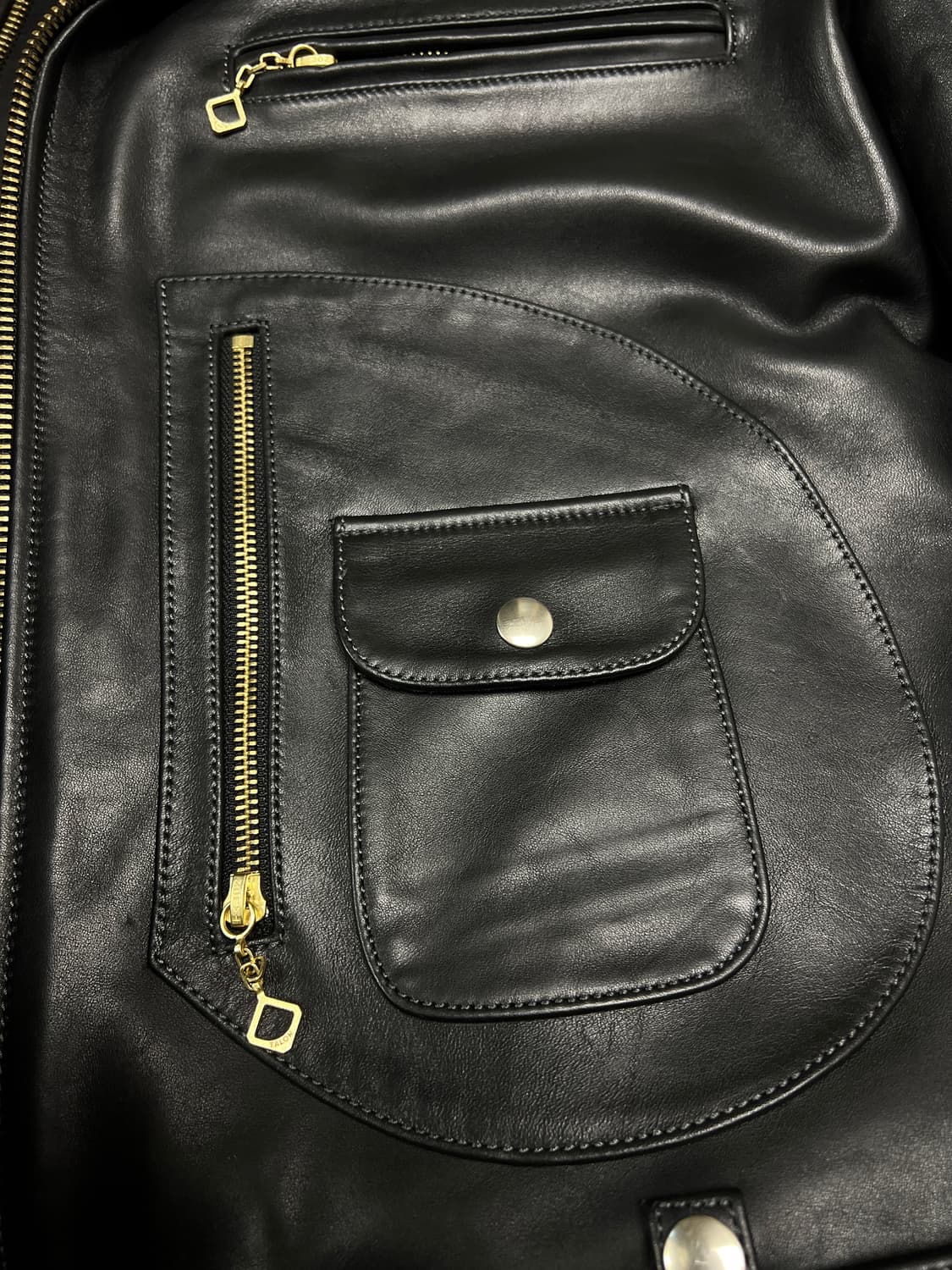 [XXL] VELUOKLDLY D포켓 더블 라이더자켓 상품이미지4