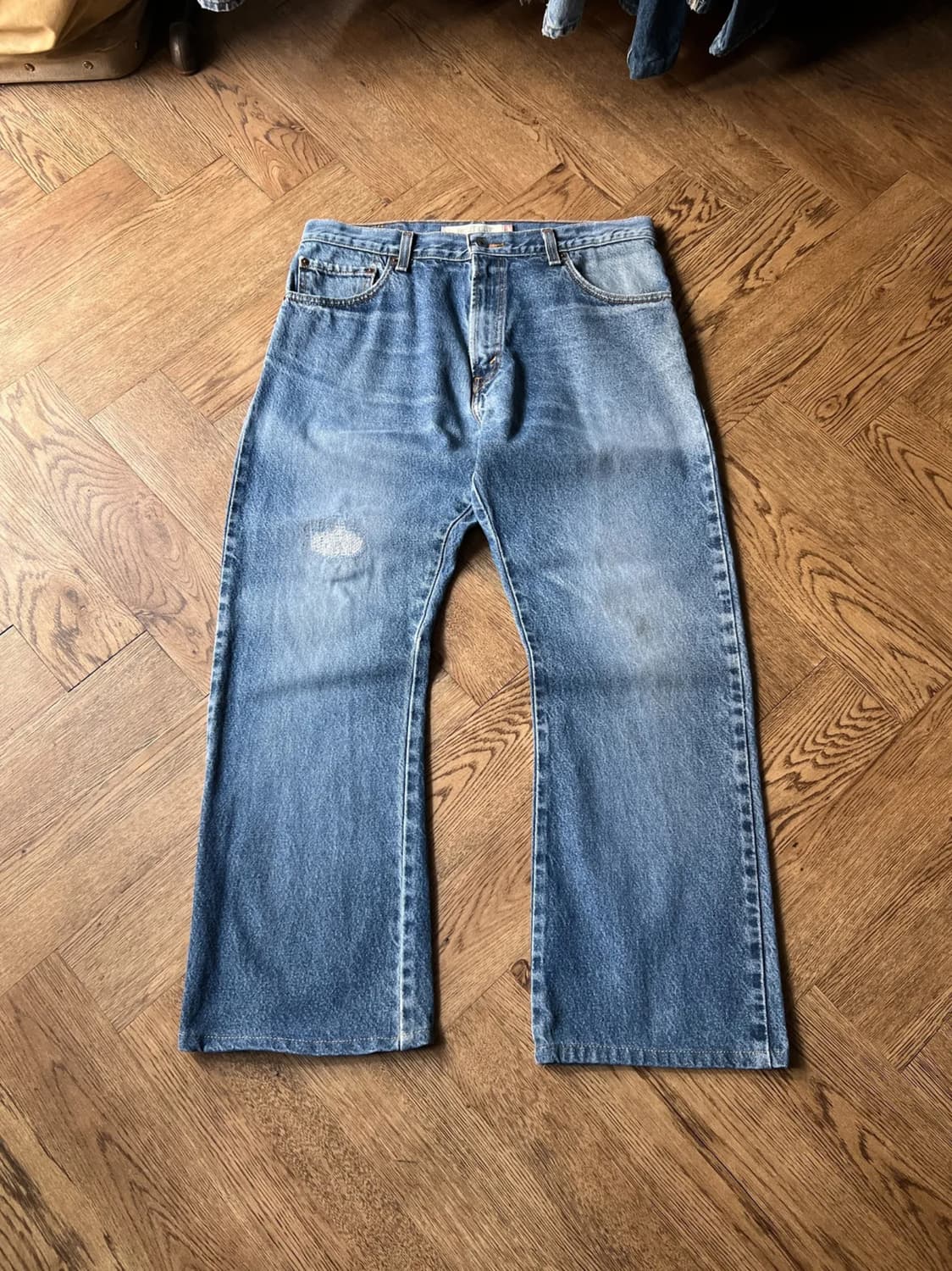 [34]리바이스 517 미디엄블루 플레어진 F10 상품이미지1