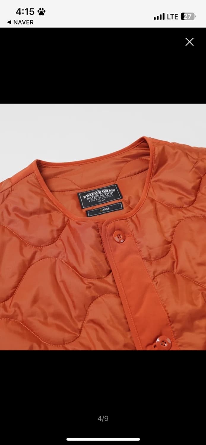 M1965 FIELD LINER JACKET 005 _ ORANGE 상품이미지4