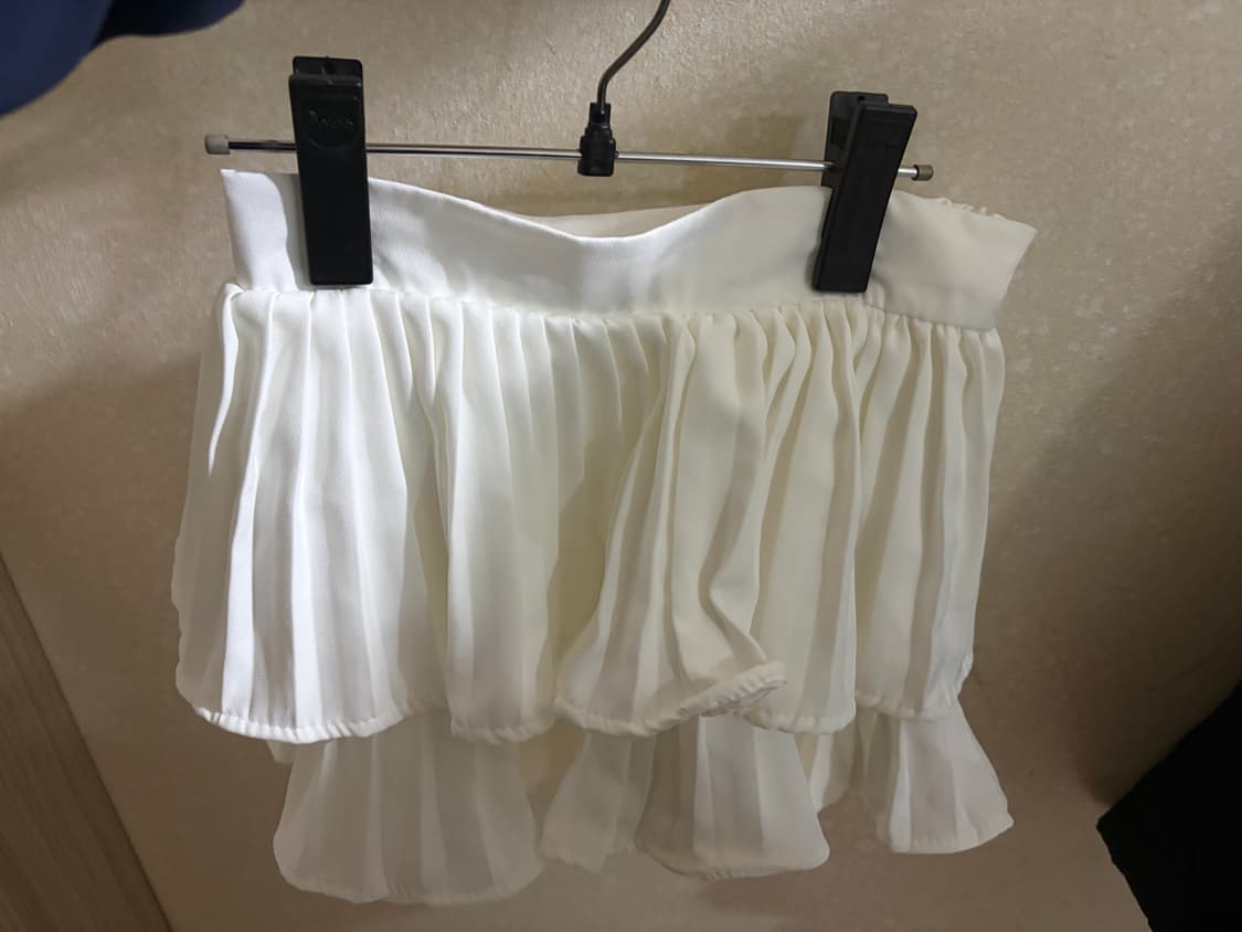 샵페어리 스커트 pleats layered skirt+pants S사이즈 상품이미지4