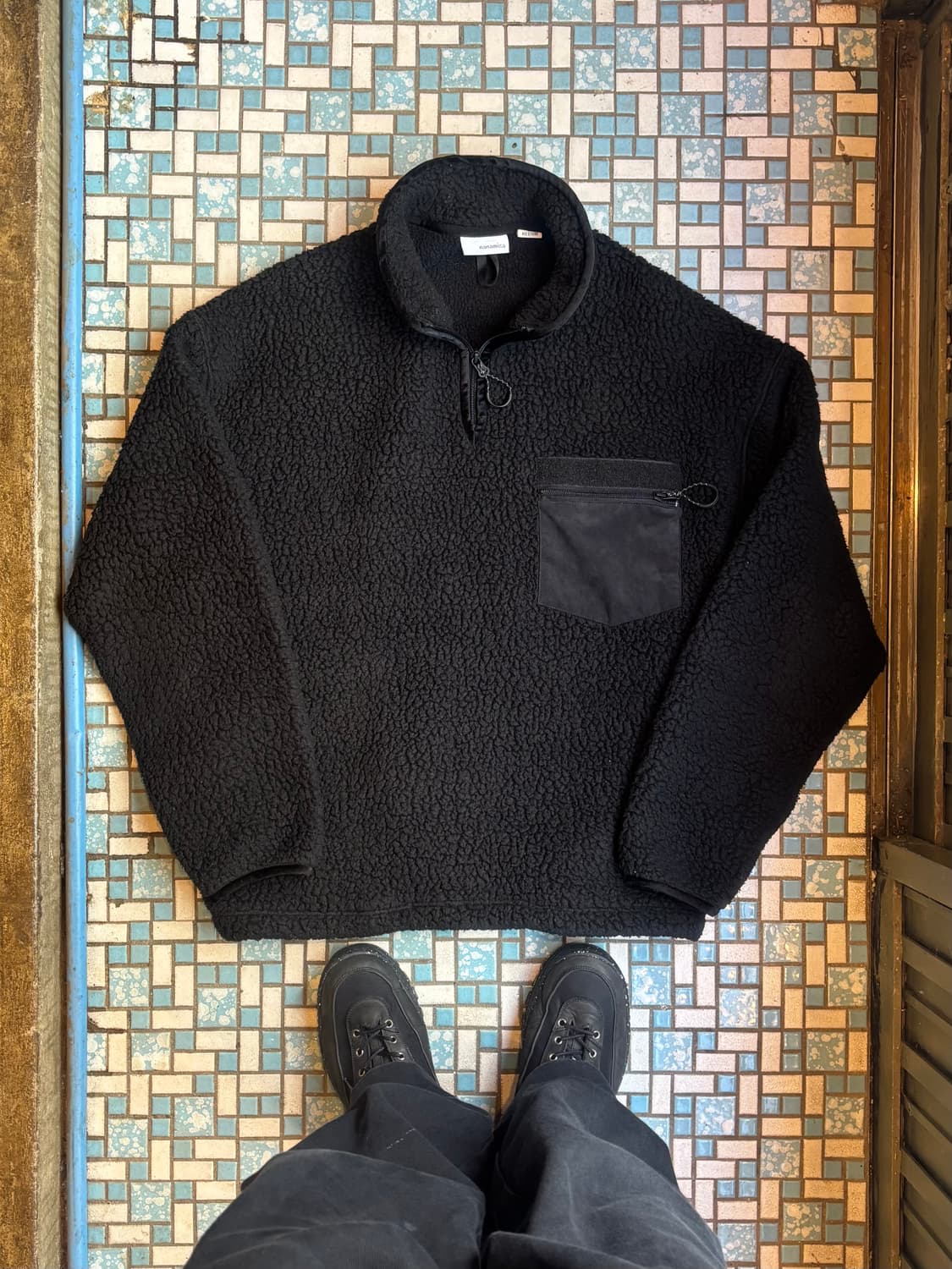 Nanamica 폴라텍 플리스 풀오버 상품이미지1