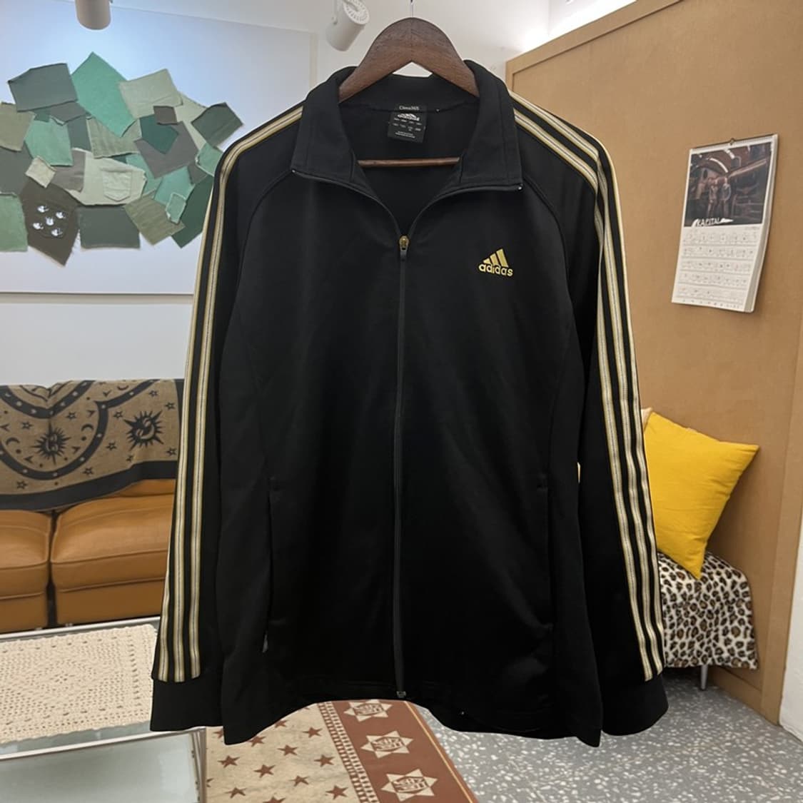 아디다스 재팬 올드스쿨 Y2K 트윙클 검골 져지 집업 XO C10015 상품이미지3