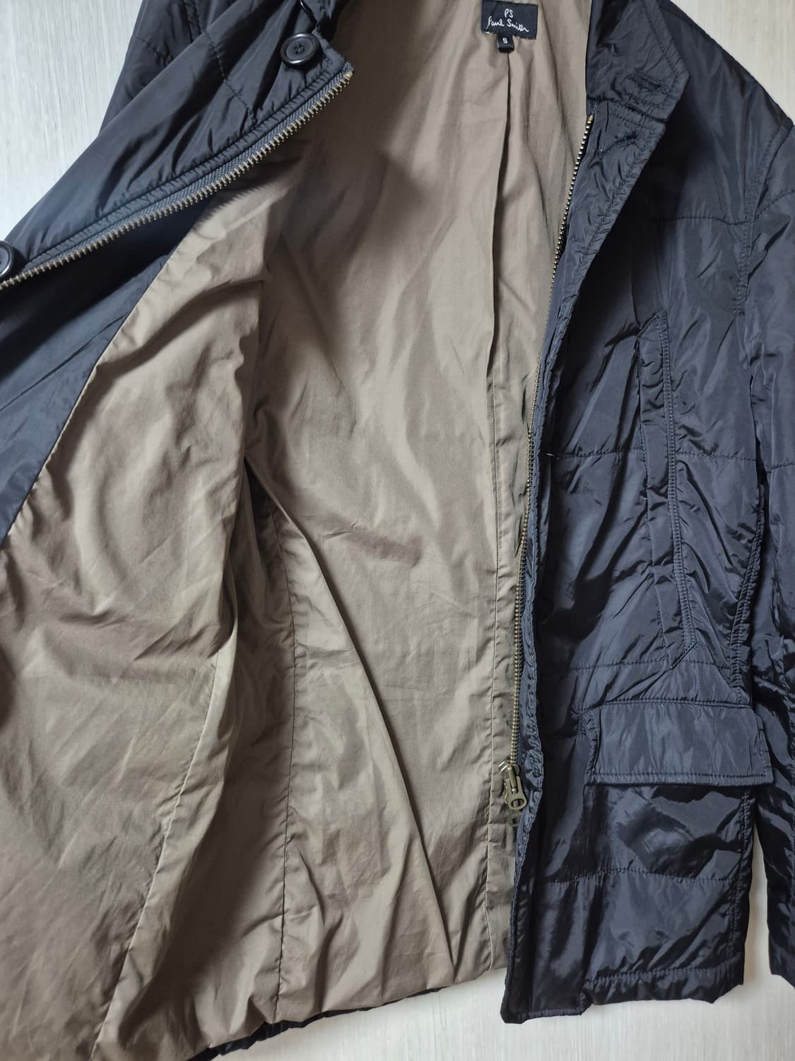 폴스미스 블랙 퀼팅 자켓 누빔자켓 S (90-95)남성 상품이미지6