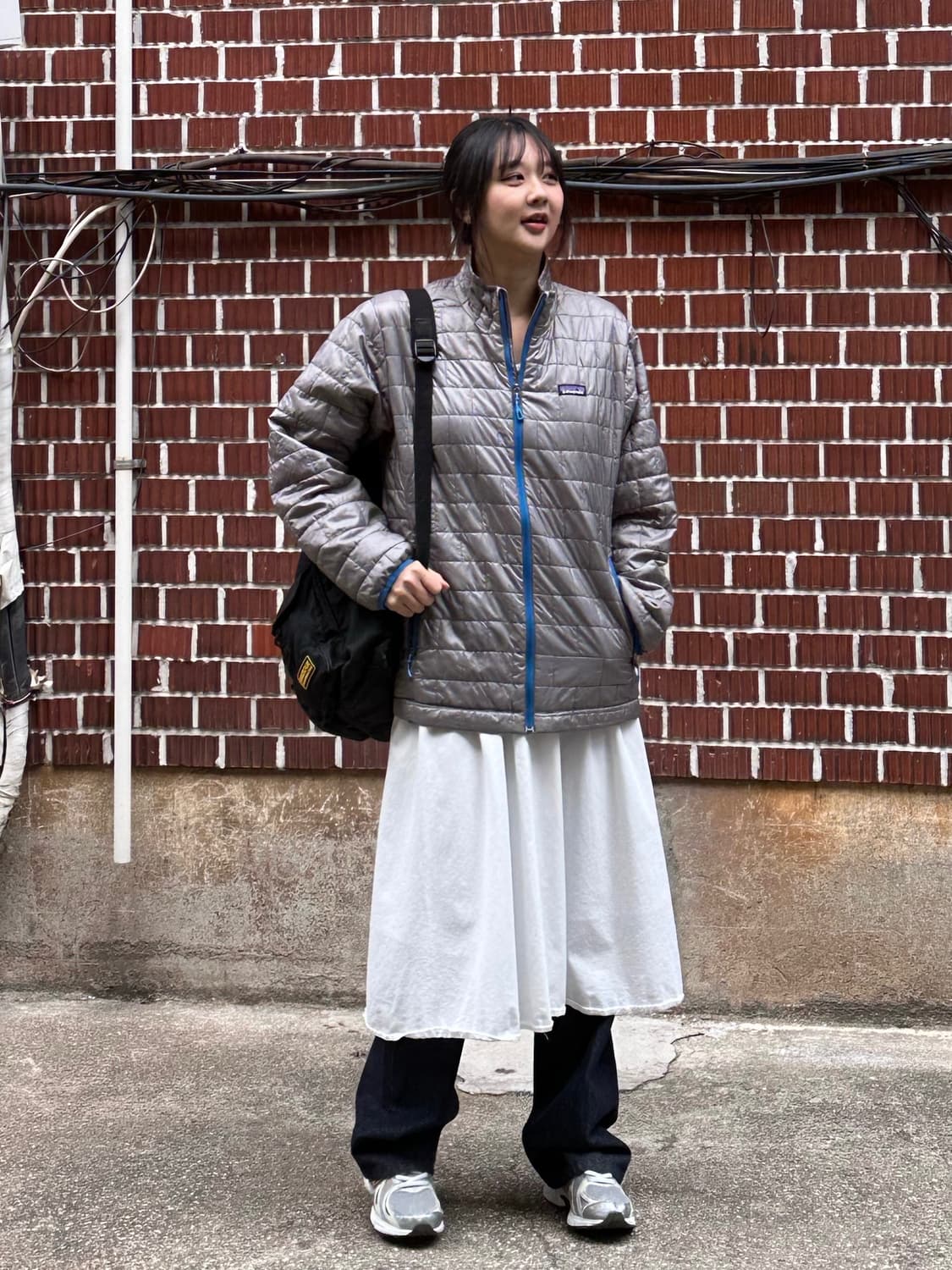 파타고니아 경량 패딩 코디세트 상품이미지1