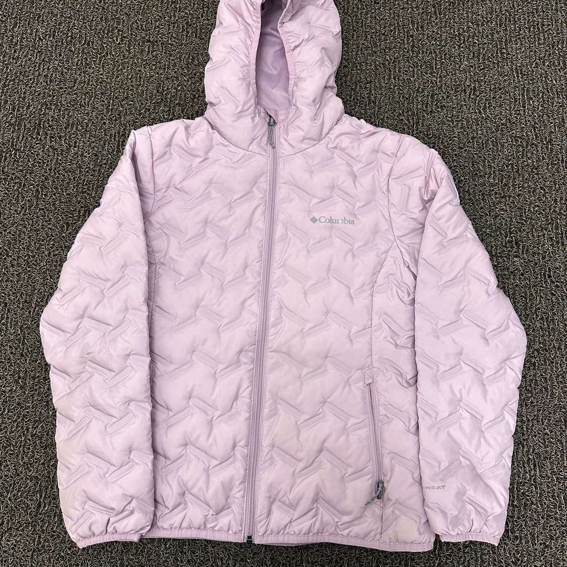 컬럼비아 여성 퀄팅 경량 덕다운 패딩 라벤더 95(M) 상품이미지1