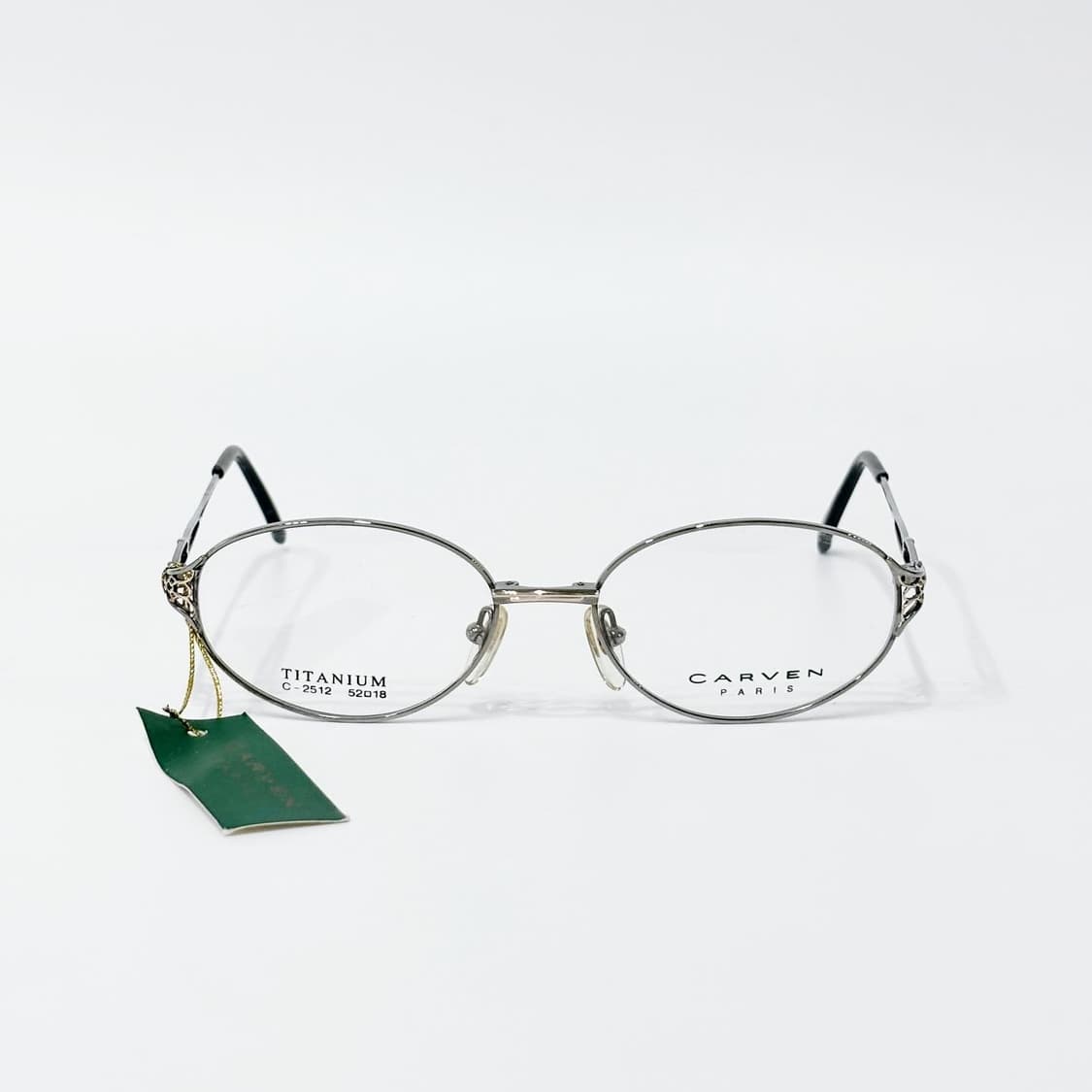 키지클럽 CARVEN 실버 데드스탁 빈티지안경 상품이미지2