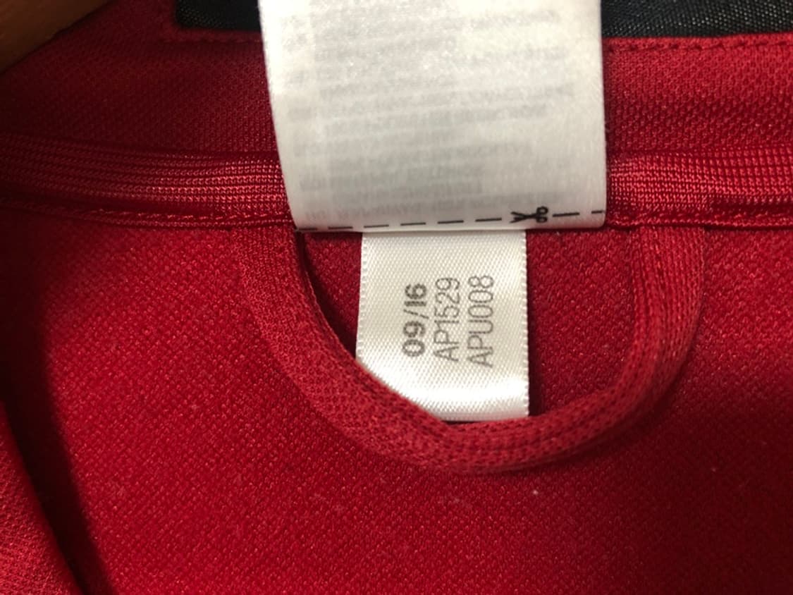 아디다스 16-17 AC밀란 트랙탑/앤섬자켓 L(해외) 상품이미지5