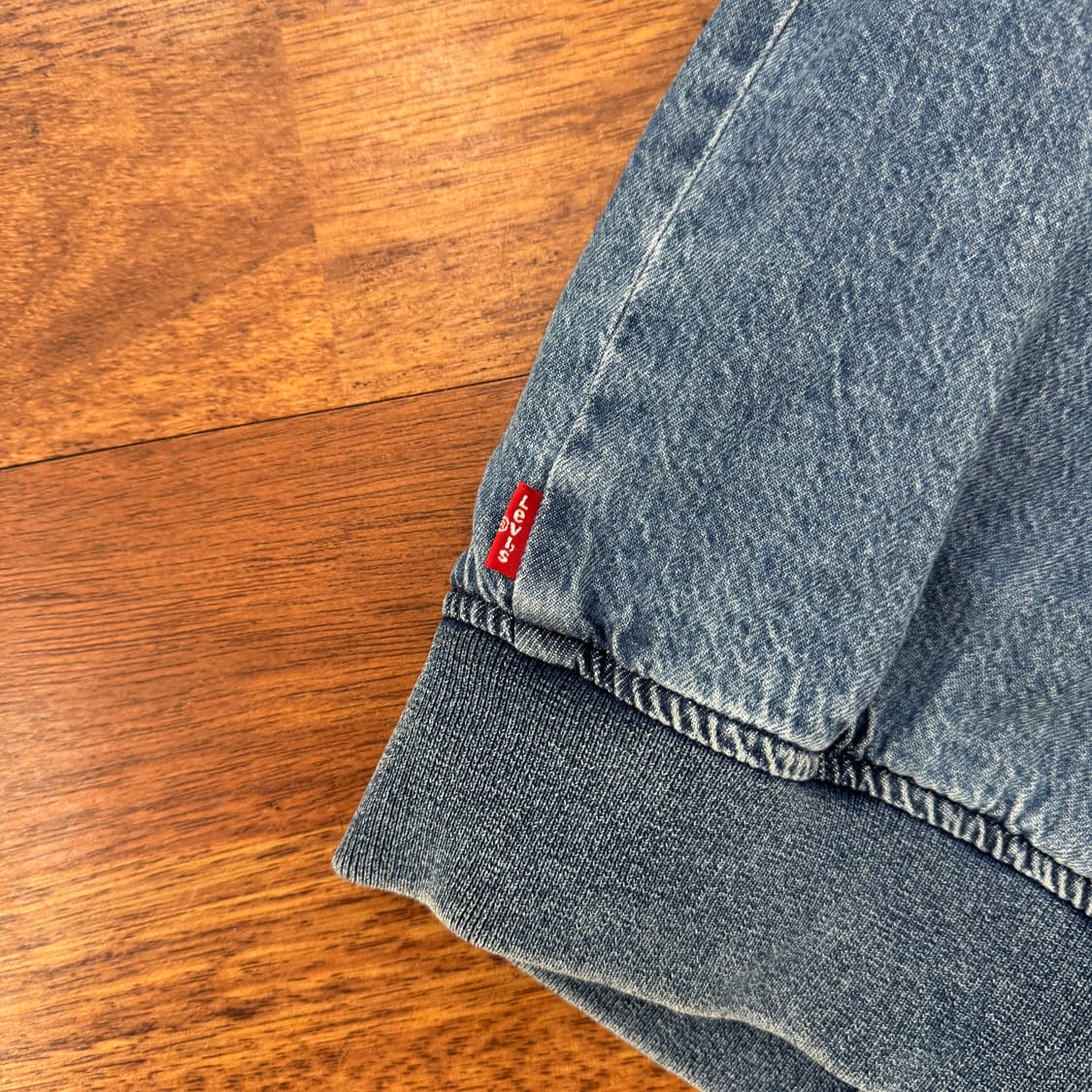 S 리바이스 데님 블루종 집업 자켓  상품이미지5