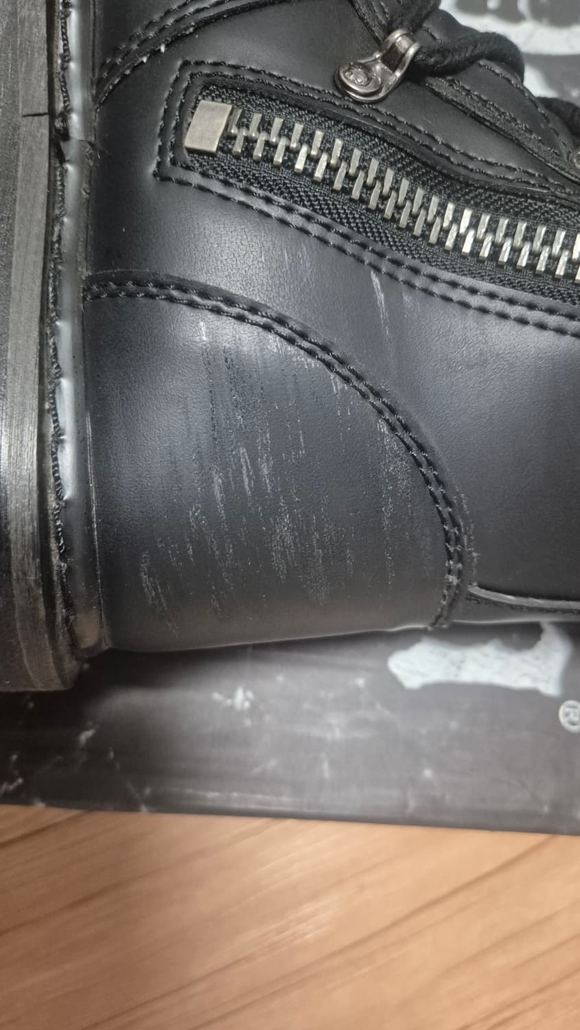 [데모니아] 볼트265 4버클 컴뱃부츠 US8 (상태/하) 상품이미지6