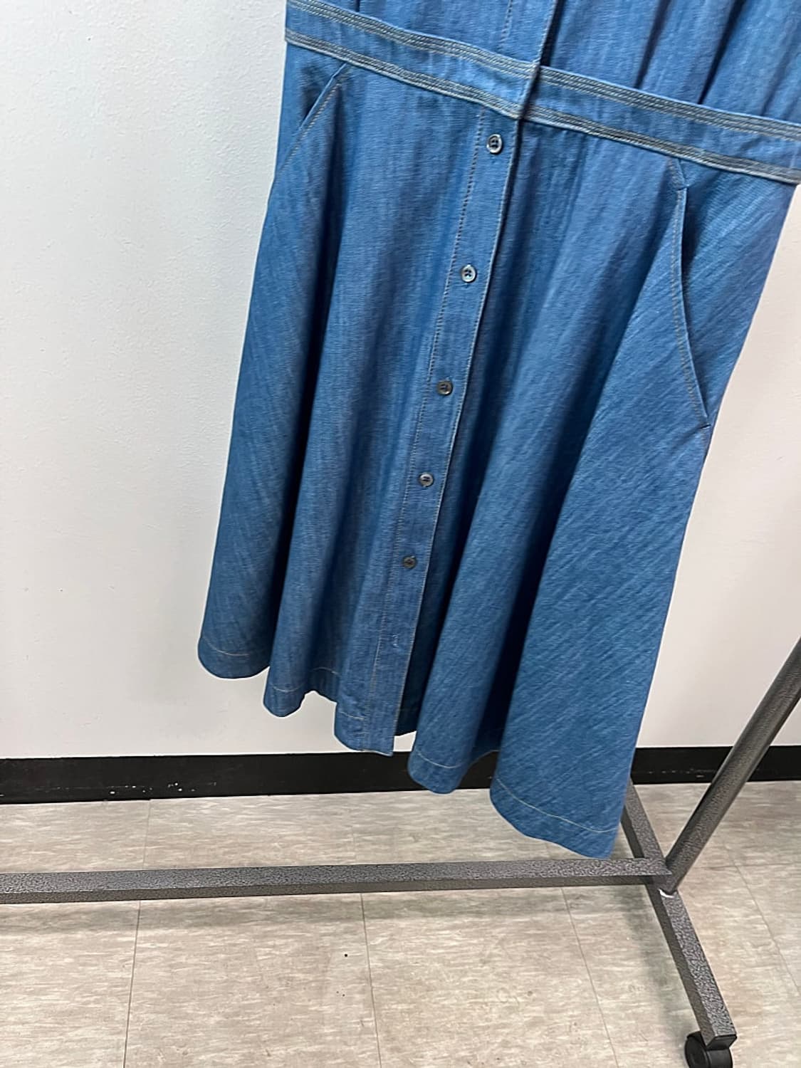 여) 헤지스 데님 원피스 상품이미지5