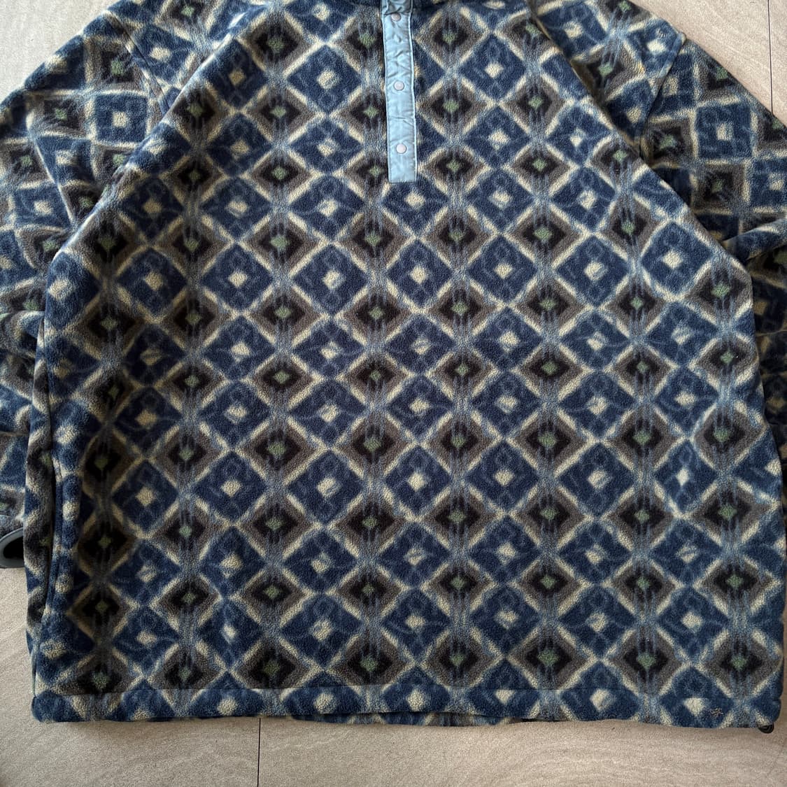 90s L.L.bean 90년대 미국 생산 엘엘빈 아즈텍 플리스 신칠라 상품이미지4