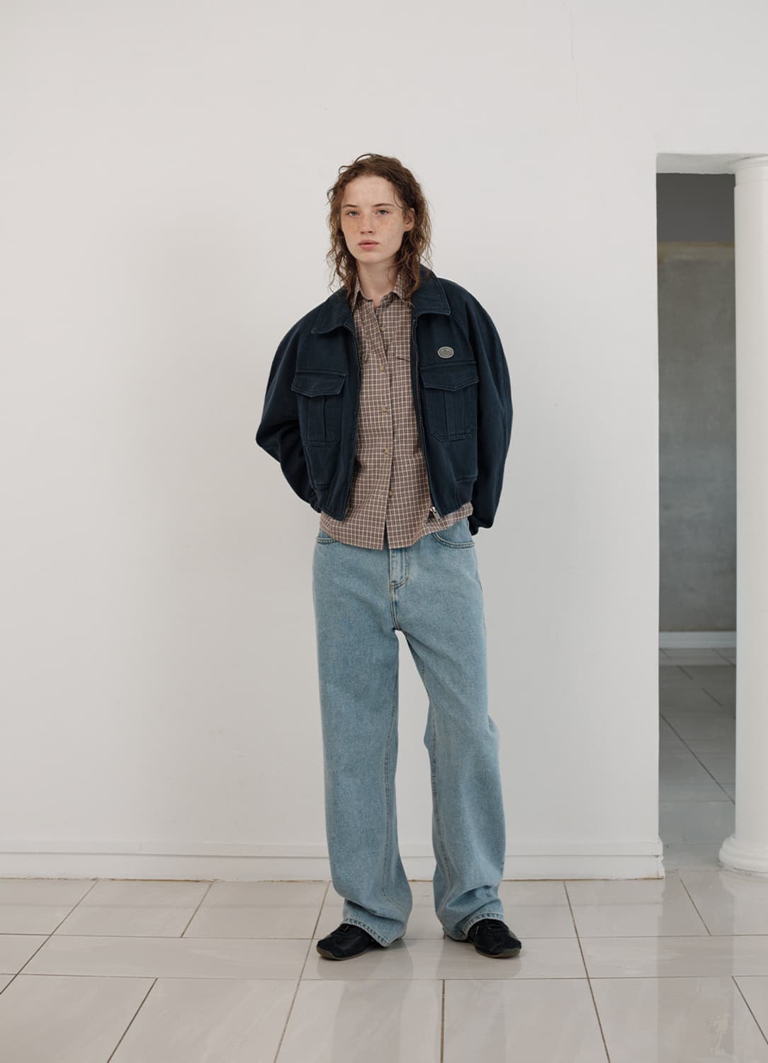 더바넷 여성 블루종 자켓 카멜(새상품) 상품이미지4