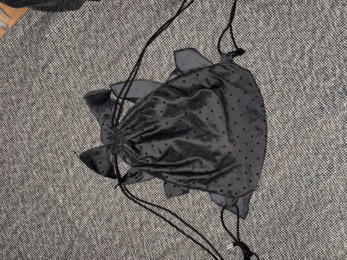 바니쉬먼트 도트패턴 짐색 그레이 상품이미지2