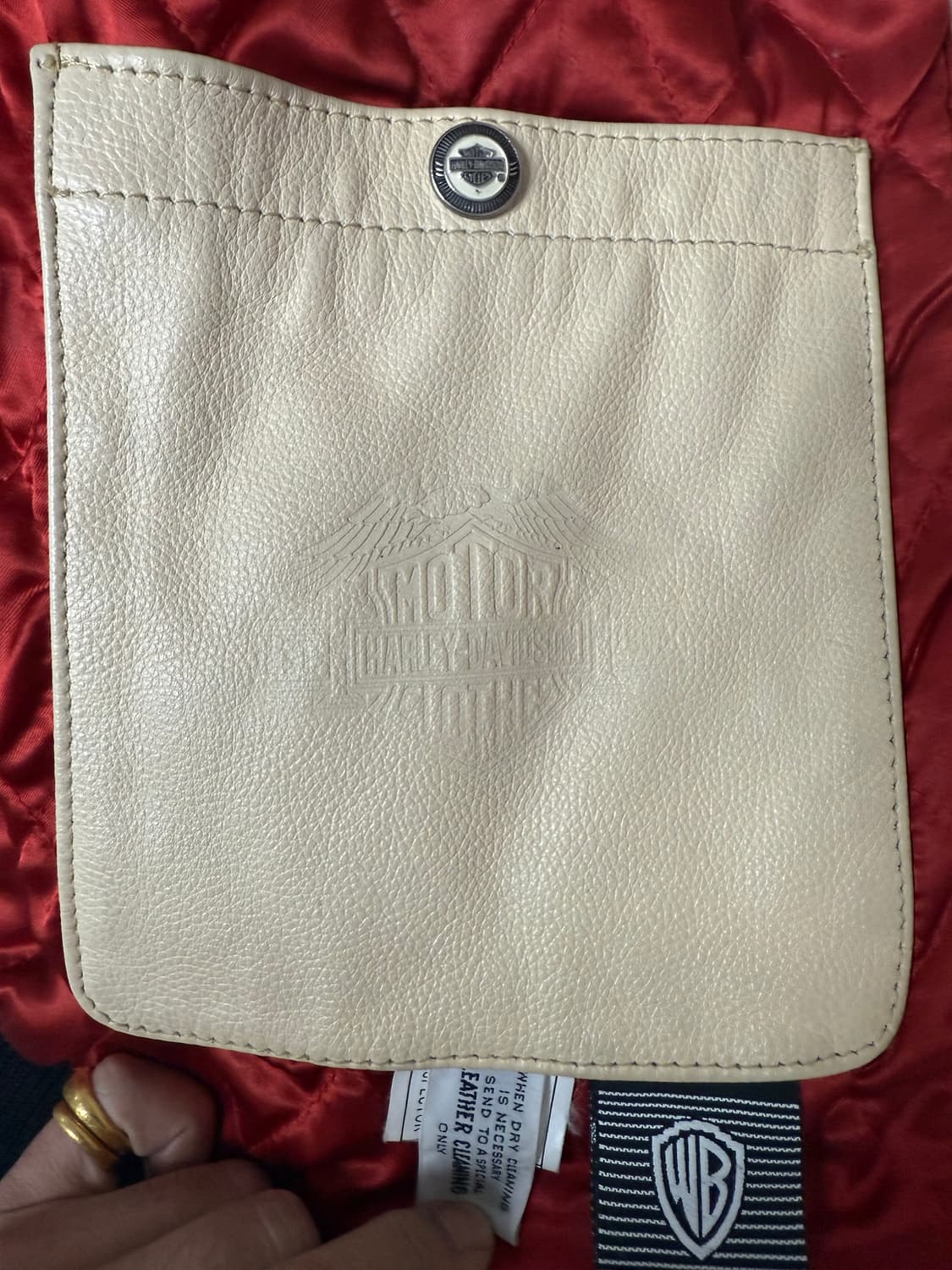 할리&워너브라더스 콜라보 바시티자켓 상품이미지7