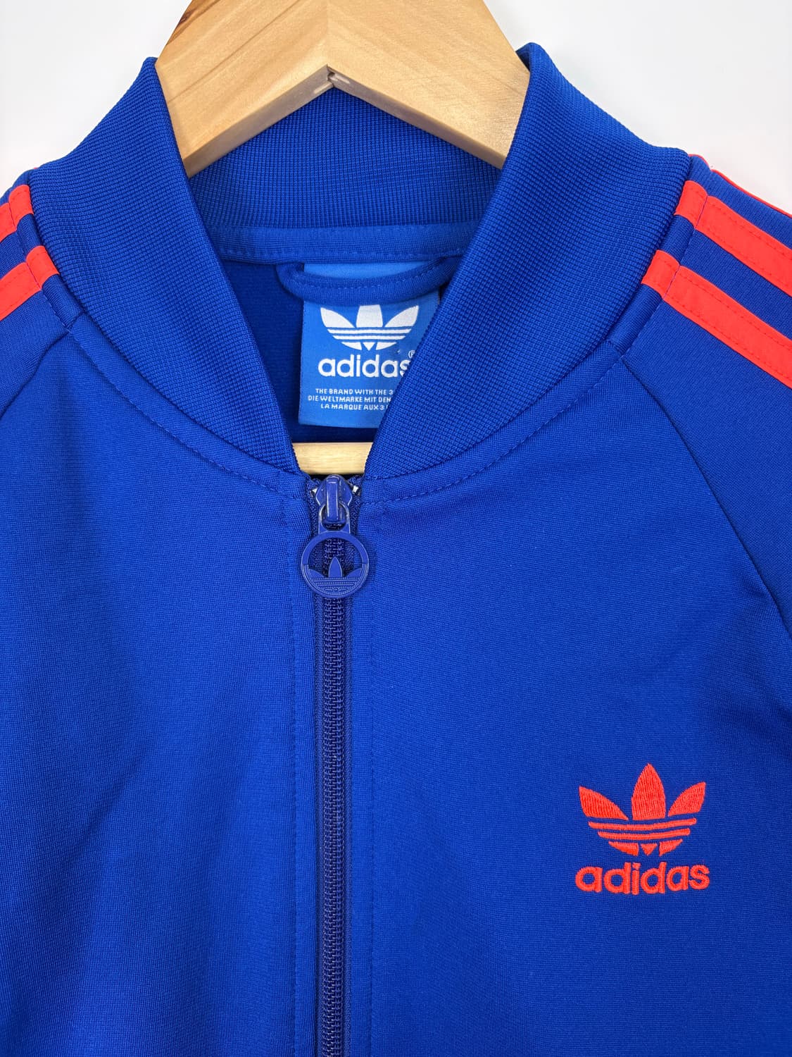 아디다스 오리지널 블루 트랙탑 상품이미지2