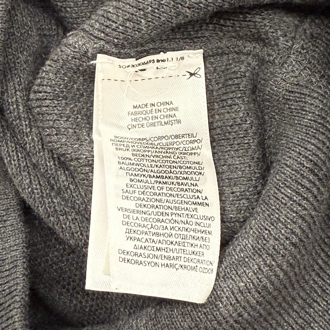 폴로 랄프로렌 그레이 후드집업  상품이미지6