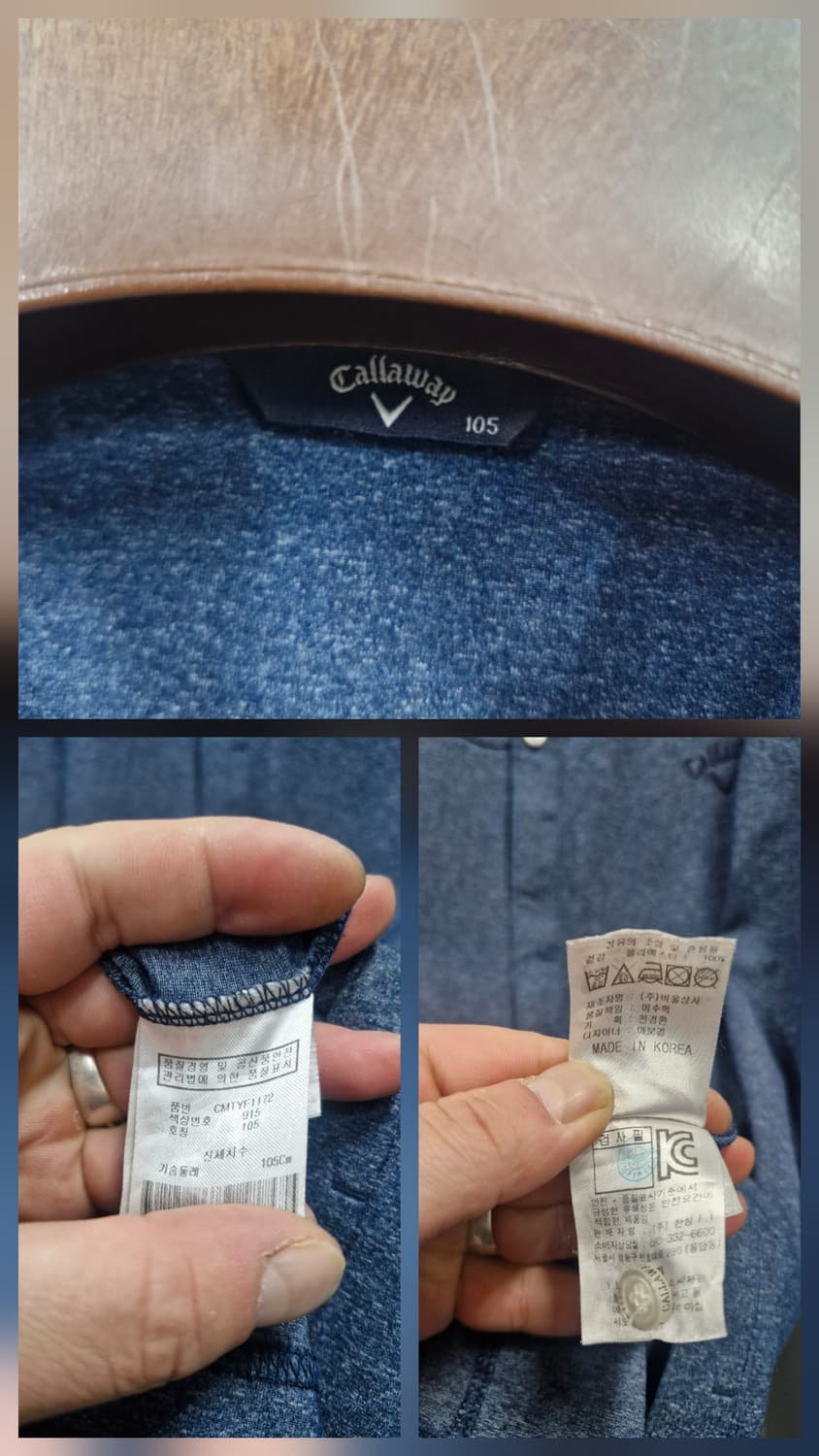 105XL 캘러웨이 기능성 긴팔 셔츠. 상품이미지9