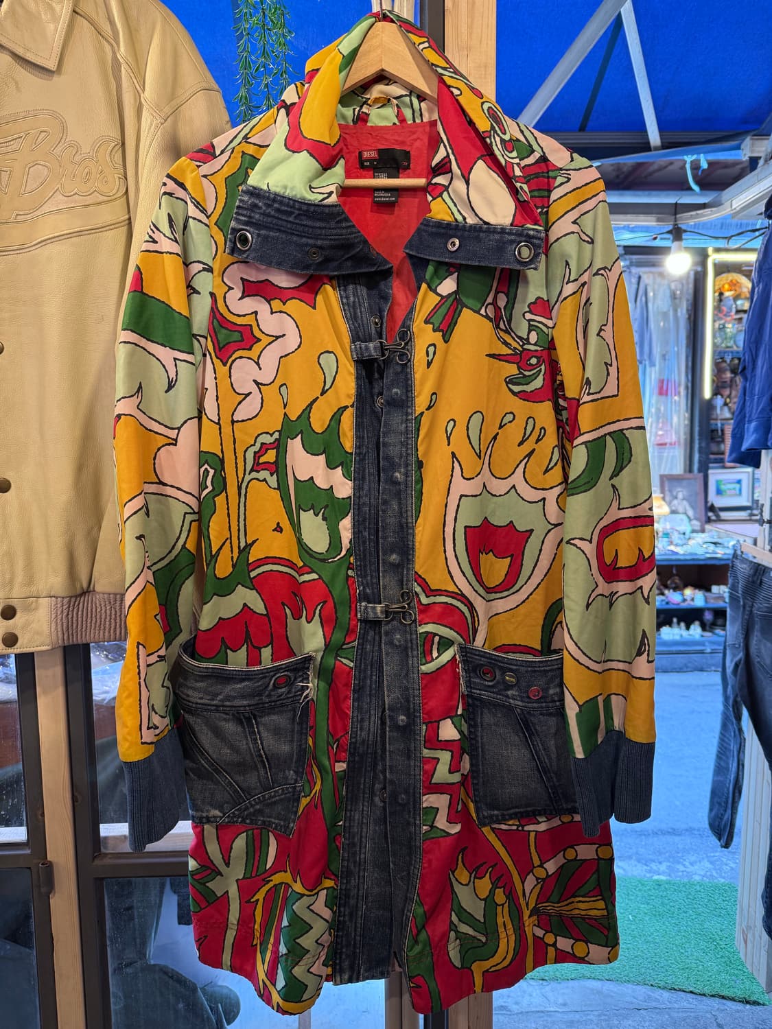 디젤 팝아트 나일론 자켓 상품이미지1