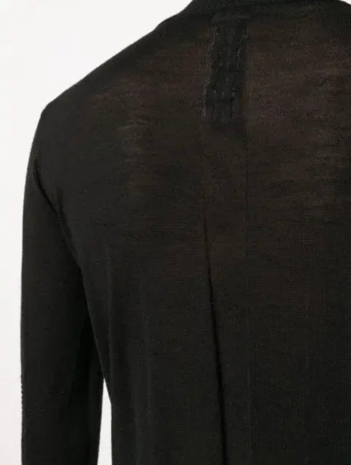 릭오웬스 캐시미어 레벨 라운드 넥 스웨터 상품이미지3