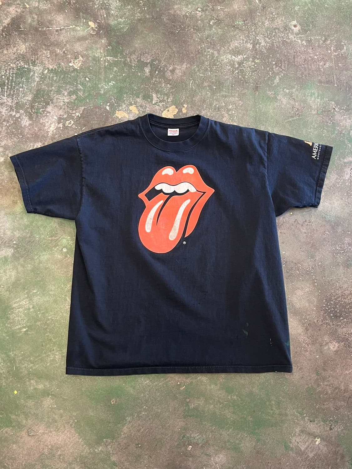 00's [XL] 앤빌 롤링스톤즈 밴드티 클래식 빈티지 반팔 티셔츠 상품이미지1