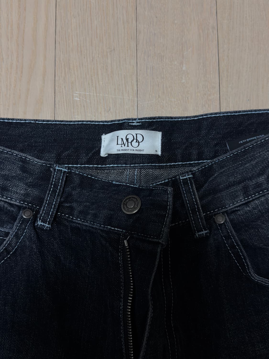 엘무드 / 써프 와이드팬츠 /다크블루 / 46 상품이미지6