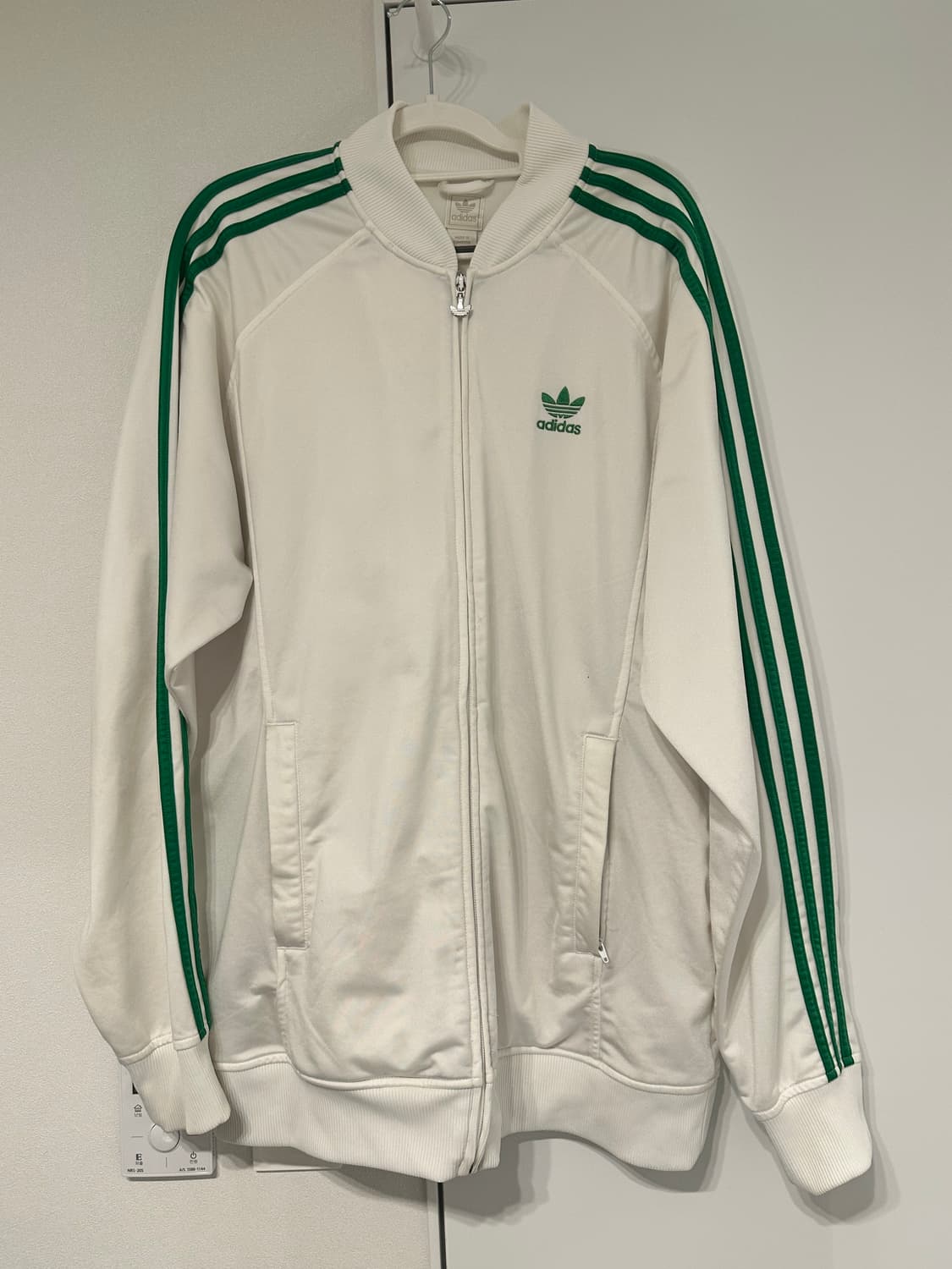 아디다스 흰초 집업 2xl (무배) 상품이미지1