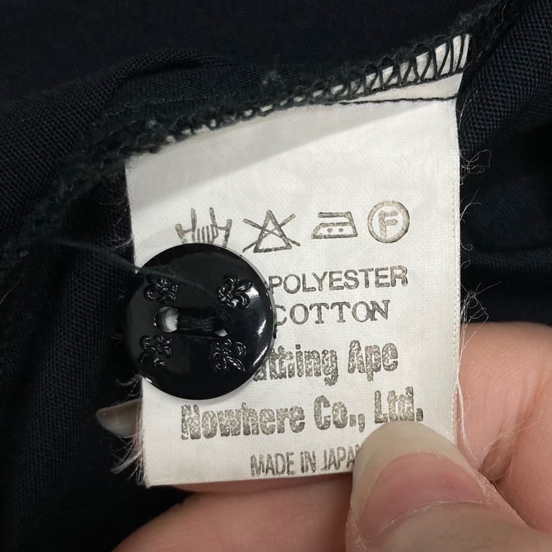 A bathing Ape 90,S 오리지널 패치 워크  상품이미지9