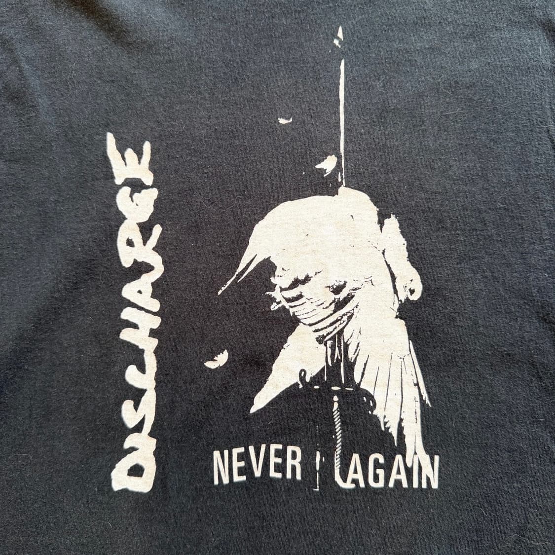 빈티지 90s Discharge 티셔츠 상품이미지3