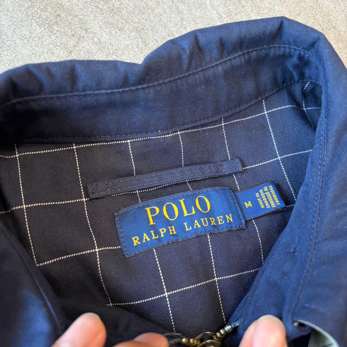 폴로 최신라벨 네이비 바이 스윙 자켓 상품이미지6