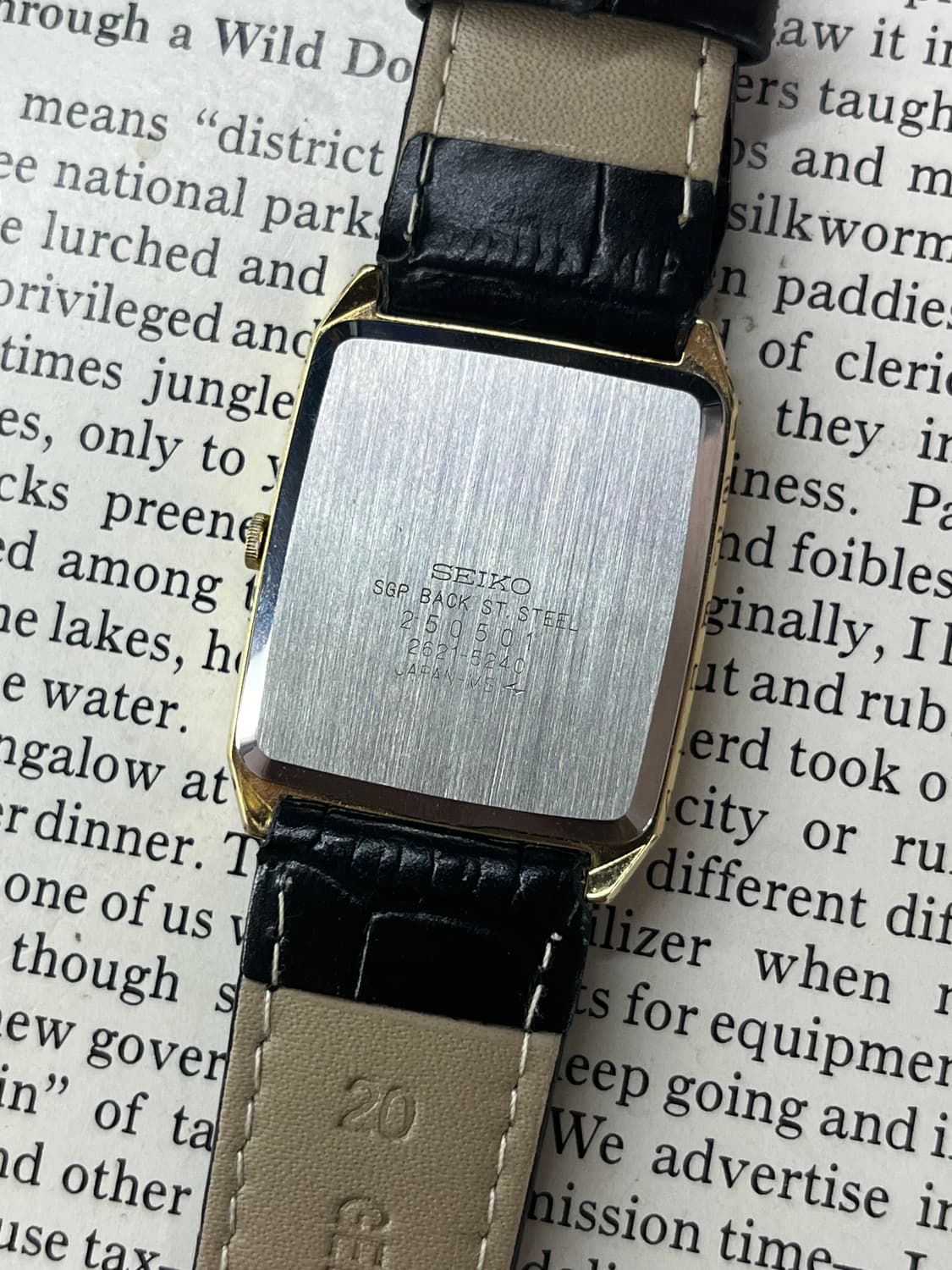 Seiko Vintage Tank (1982s) 상품이미지6
