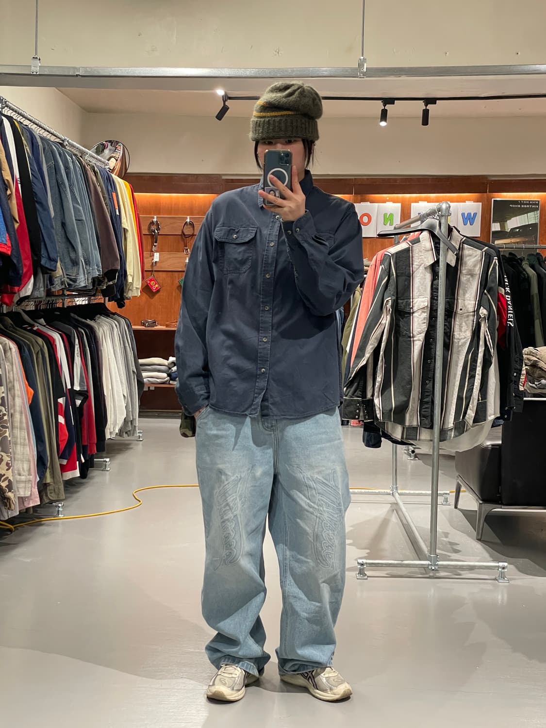 랭글러 워크 셔츠 상품이미지3